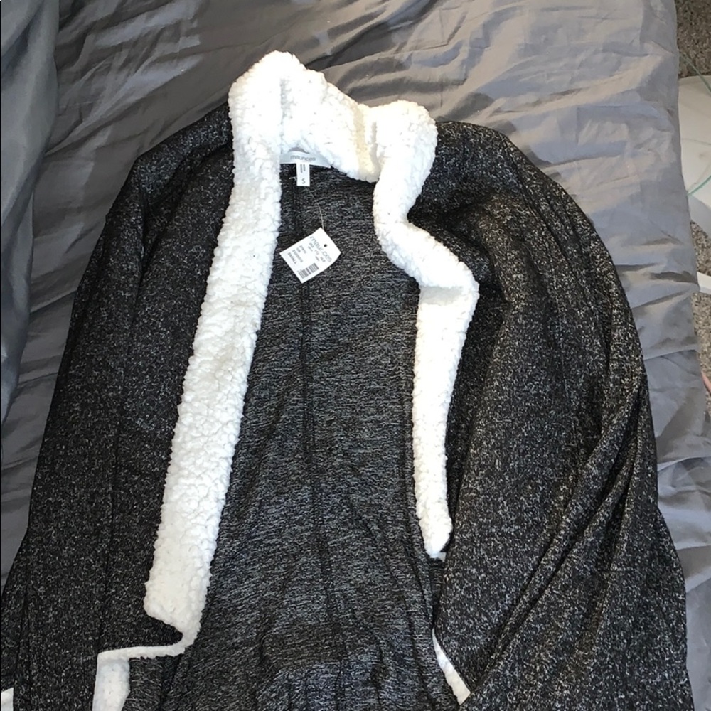 Maurice’s fuzzy sweater